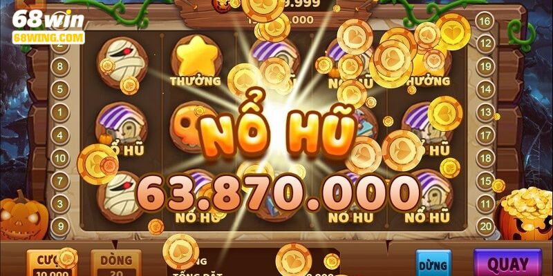 Trò chơi nổ hũ 68WIN với luật chơi dễ thắng