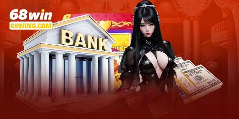 Quy trình các bước rút tiền 68WIN qua thẻ ngân hàng